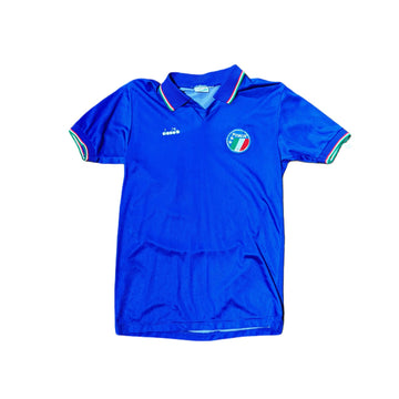 1986 - 90 Italy Home Shirt - S