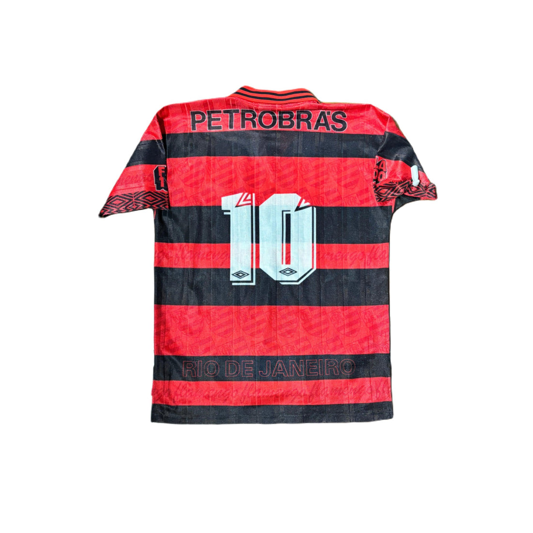 1995 - 96 Flamengo Player Issue Home Shirt - S