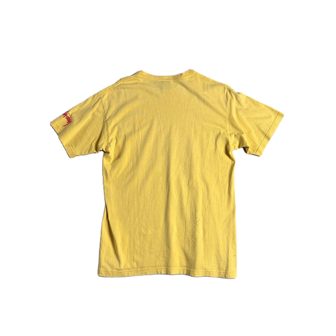 Yellow Stussy Tee - L