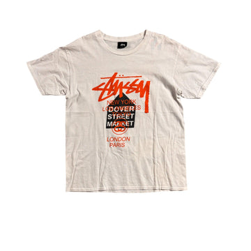 White Stussy x Dover Street Market (DSM) Yee - L