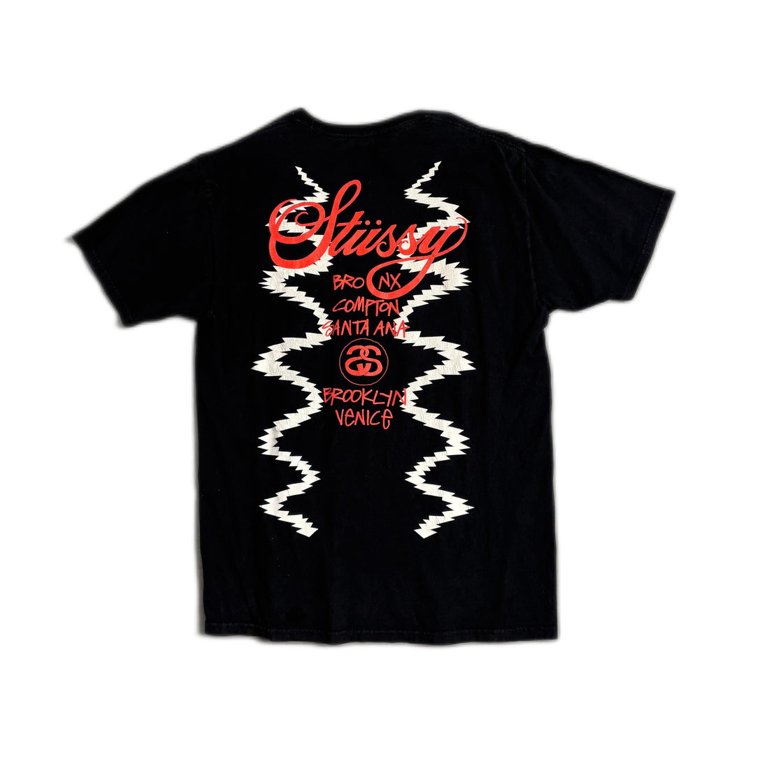 Black Stussy Tee - L