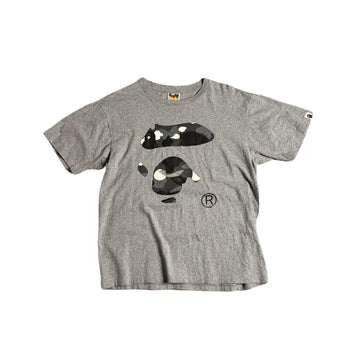 Grey A Bathing Ape (BAPE) Tee - L