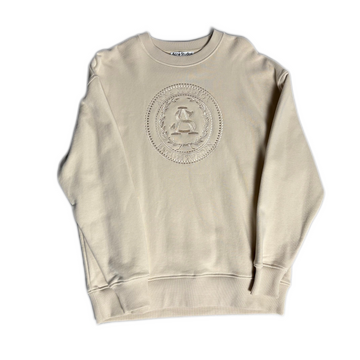 Cream Acne Studios Oversized Sweatshirt - S (Recommended Size - M)