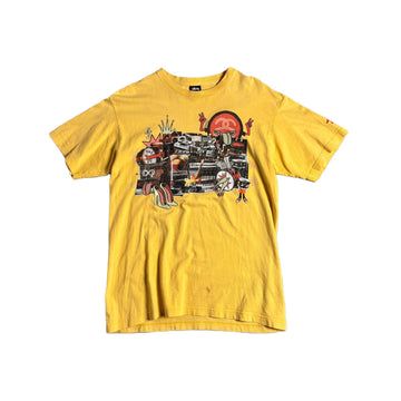 Yellow Stussy Tee - L