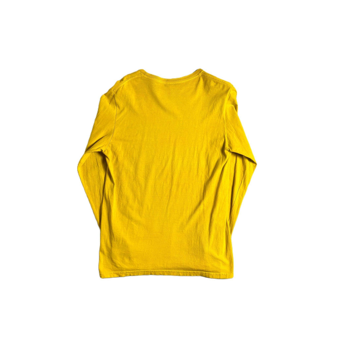 Yellow Stussy Long Sleeve Tee - L