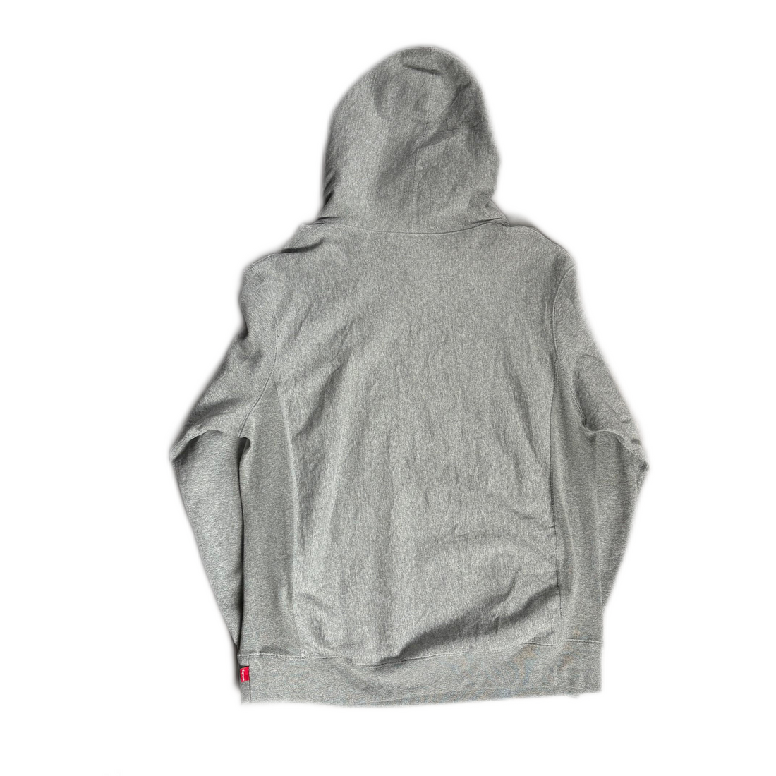 Grey Supreme Box Logo Hoodie - L