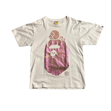 White A Bathing Ape (BAPE) Tee - L