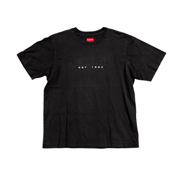 Black Supreme Tee - L