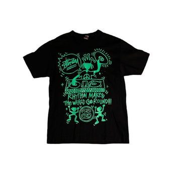 Black Stussy Tee - L