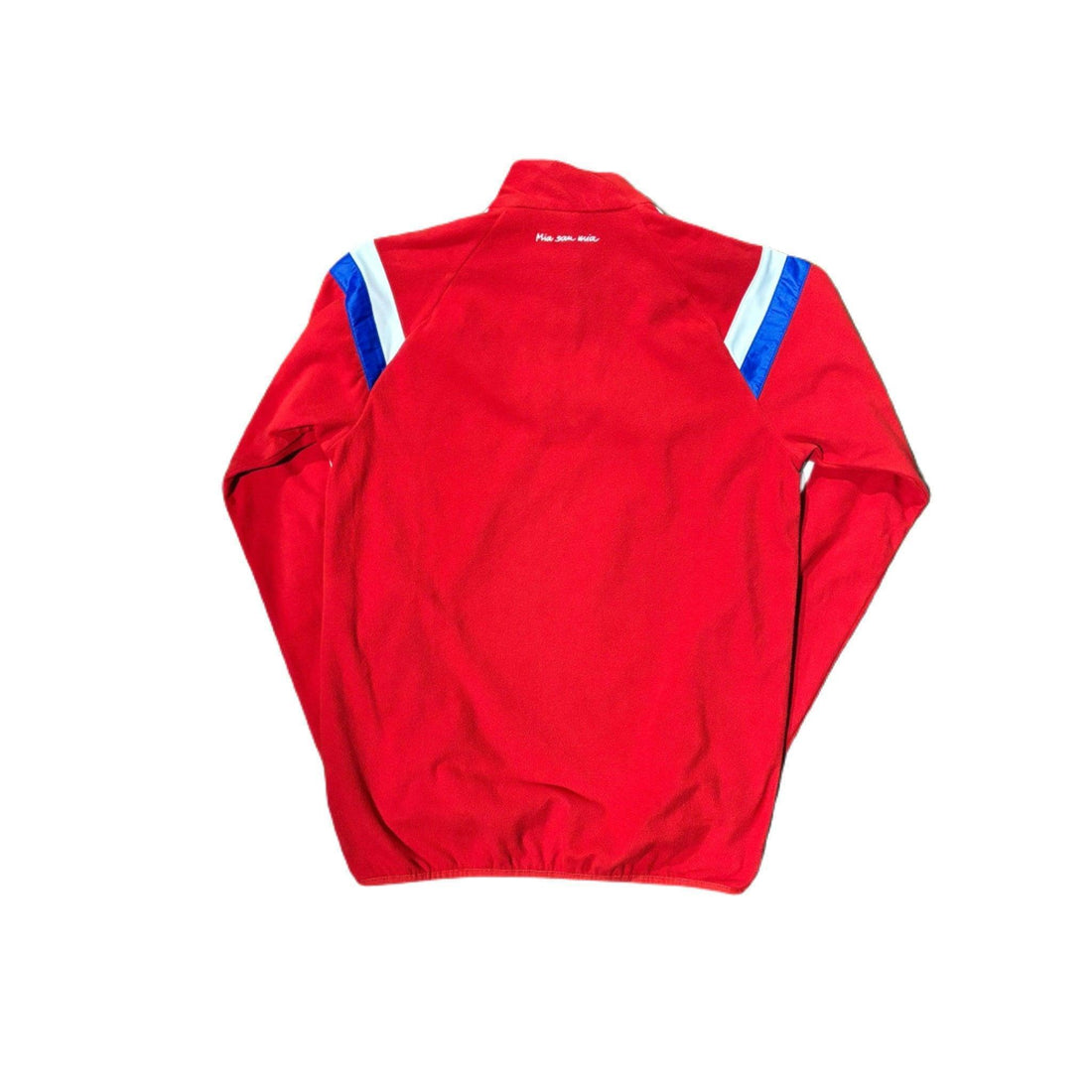 Vintage Red Adidas Bayern Munich 1/4 Zip Fleece - S