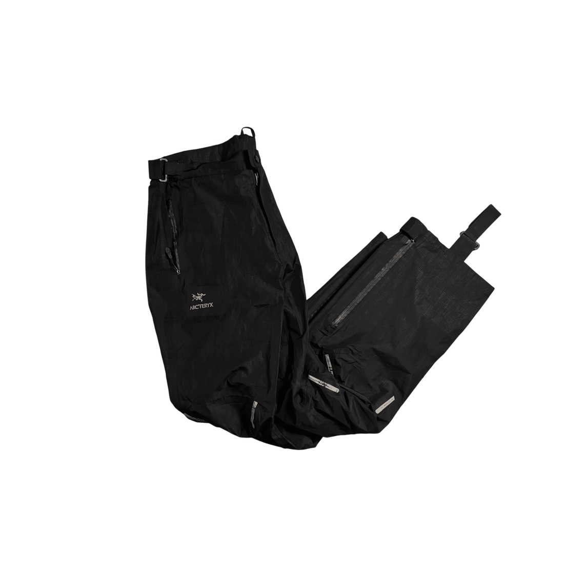 Black Arc’Teryx Waterproof Bottoms - XL