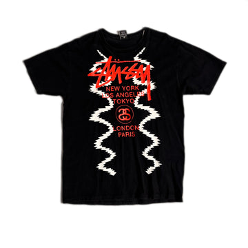 Black Stussy Tee - L