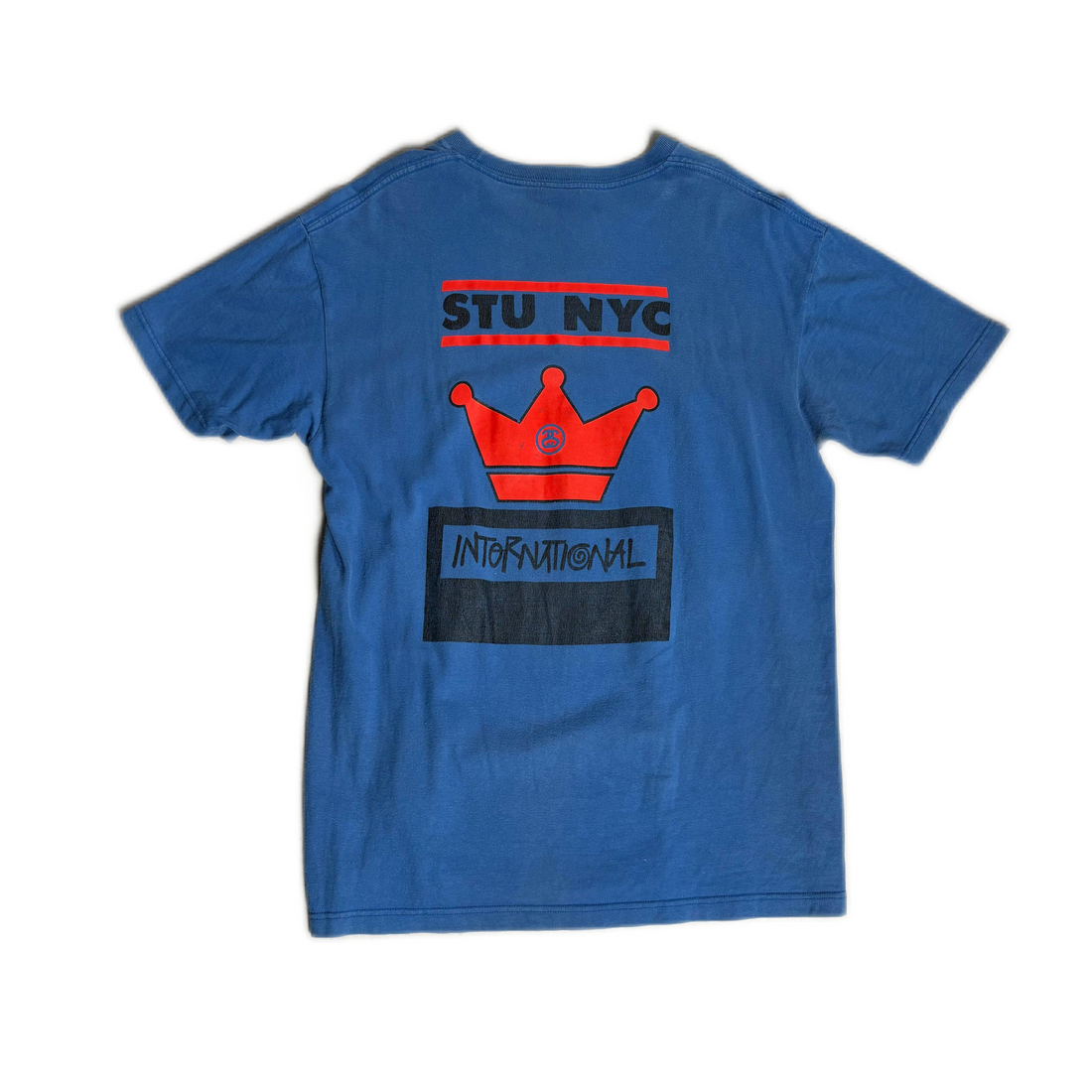 Blue Stussy Tee - L