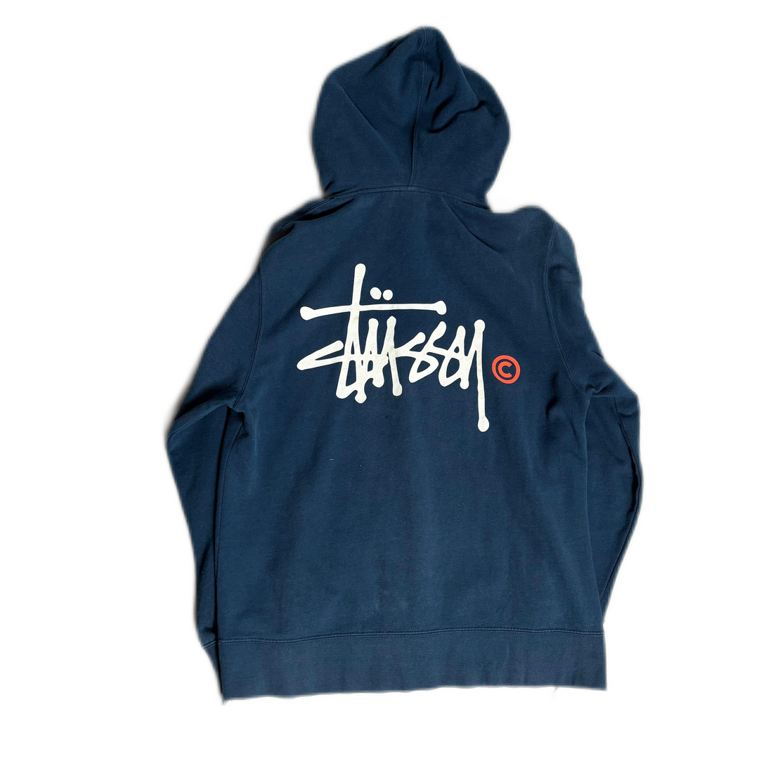 Navy Blue Stussy Hoodie - M