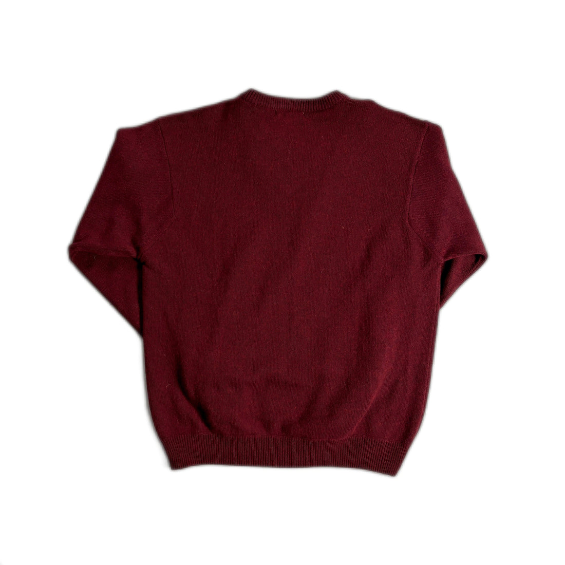 Vintage Burgundy Stone Island Sweatshirt - XL