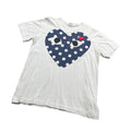 White Comme Des Garcons (CDG) Tee - XXL (Recommended Size - Extra Large) - The Streetwear Studio