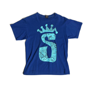 Blue Stussy Tee - M