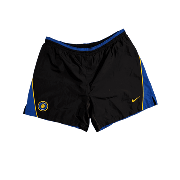 Vintage Black Nike Inter Milan Shorts - L