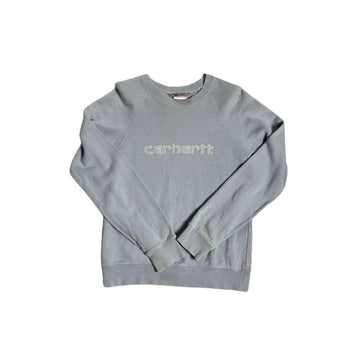 Baby Blue Carhartt Sweatshirt - XS