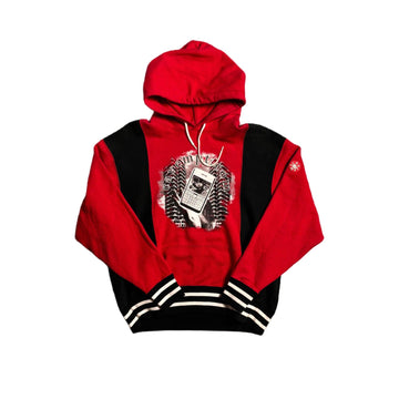 Red + Black Cav Empt Hoodie - M