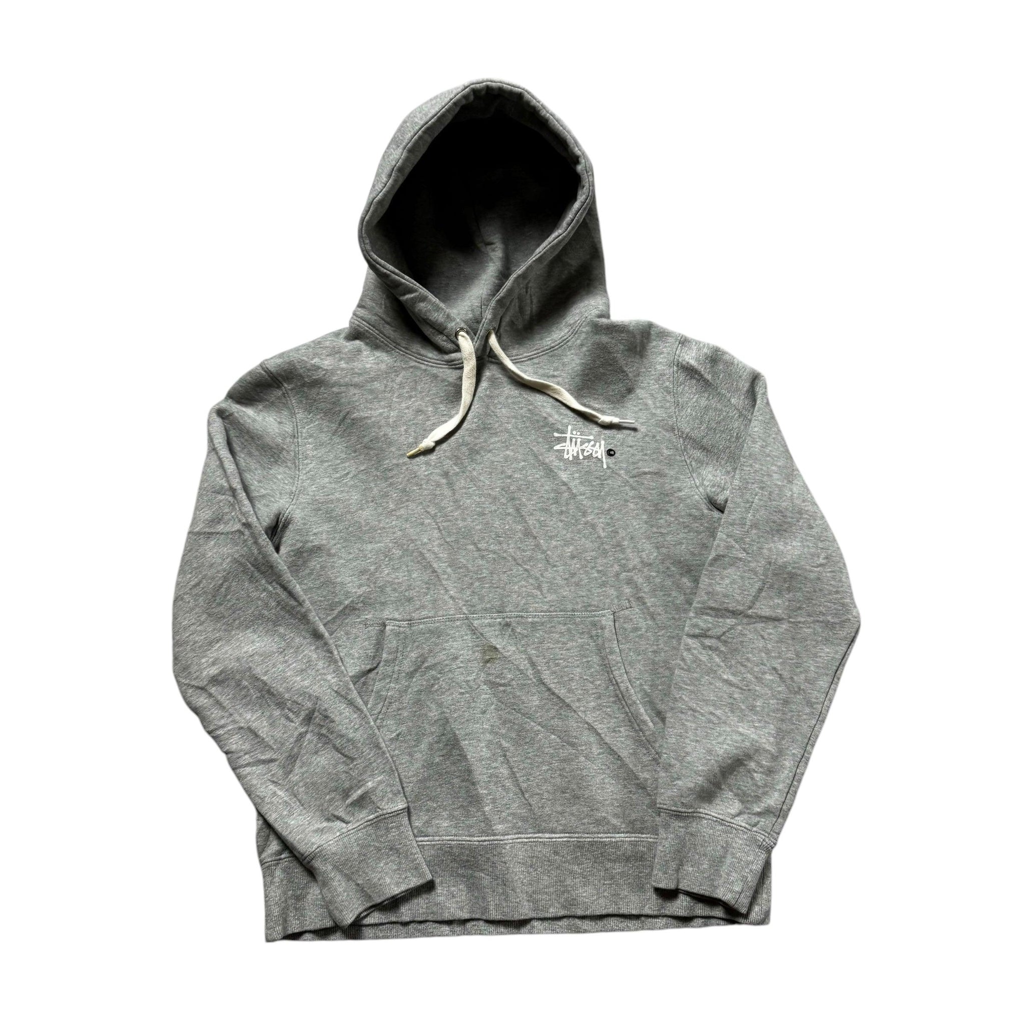 Grey Stussy Hoodie - S