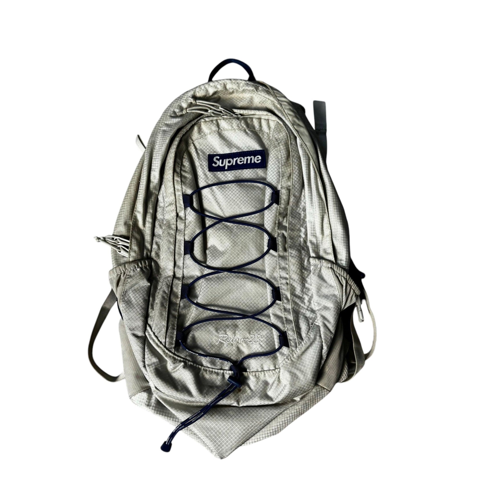 White Supreme Backpack