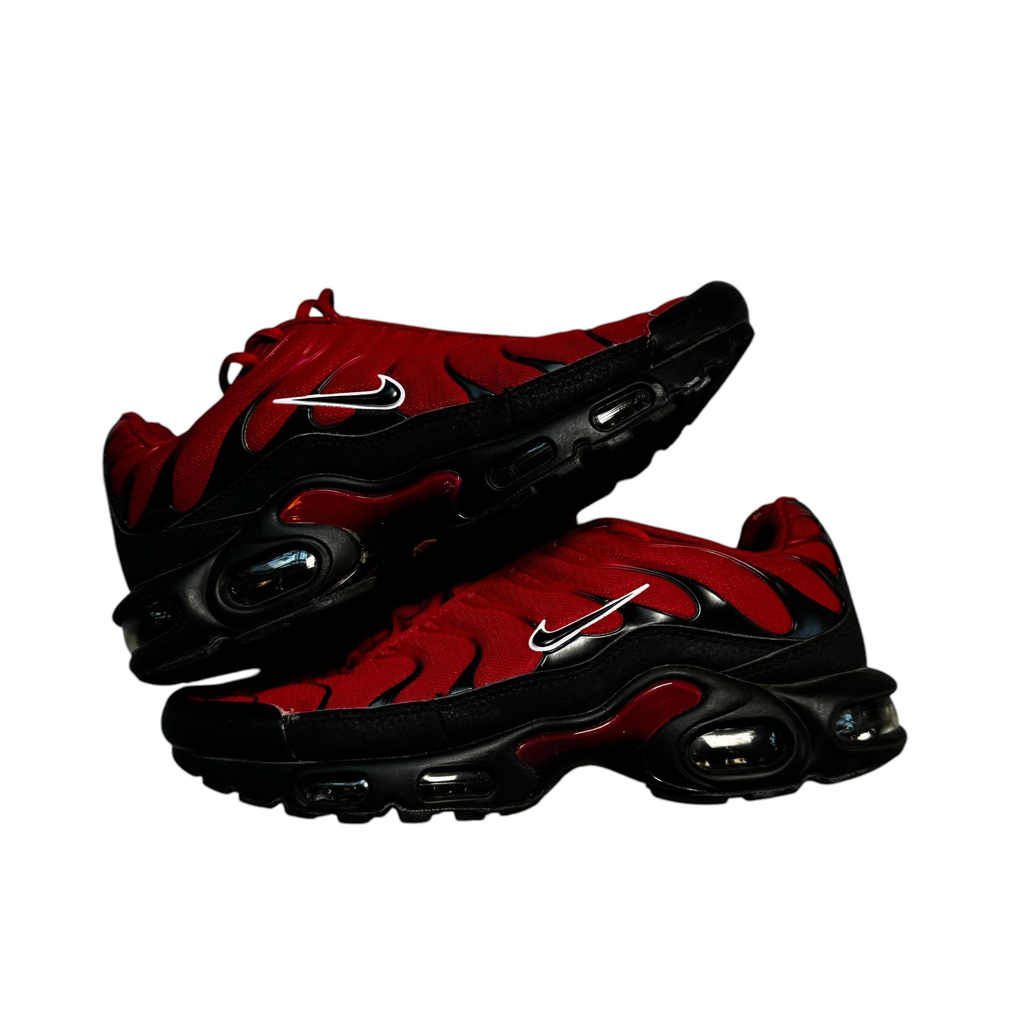 Black + Red Nike TNs - UK 7.5