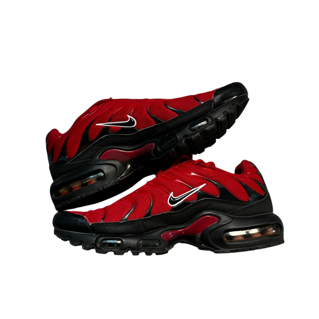 Black + Red Nike TNs - UK 7.5