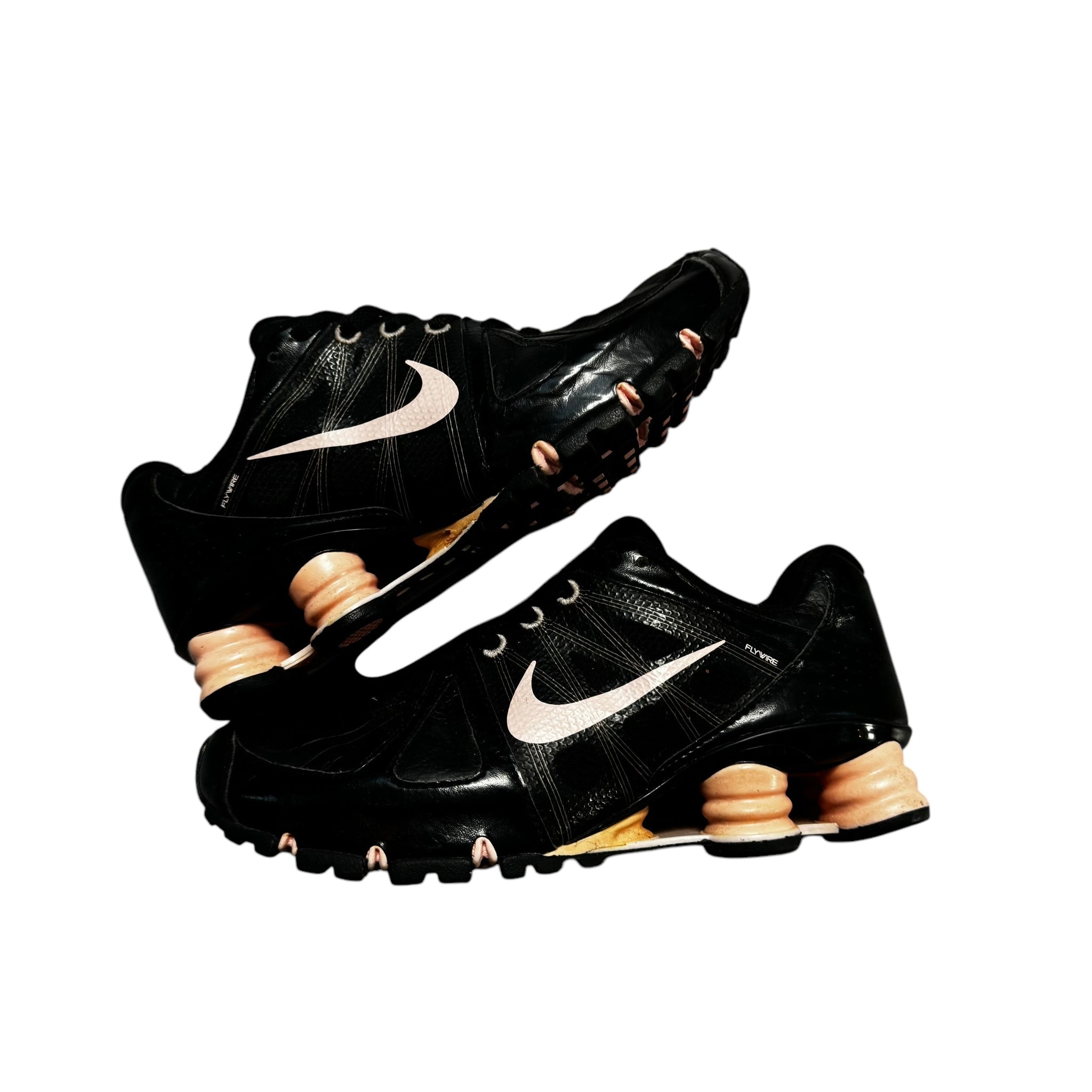 Black Nike Shox - UK 4