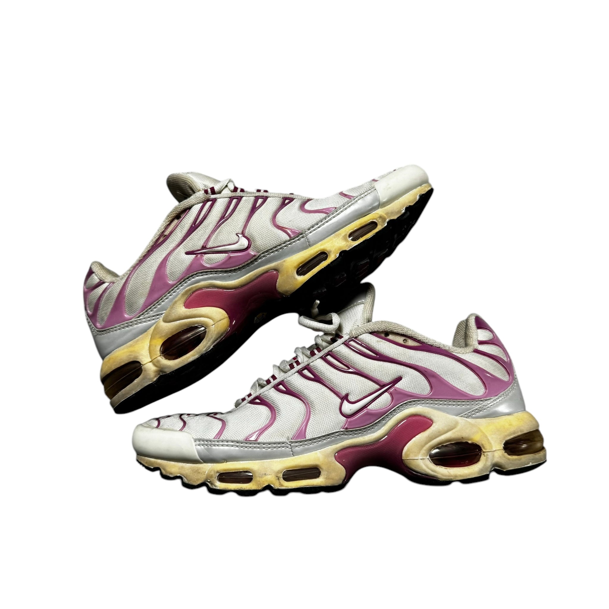 White + Pink Nike TN - UK 7.5