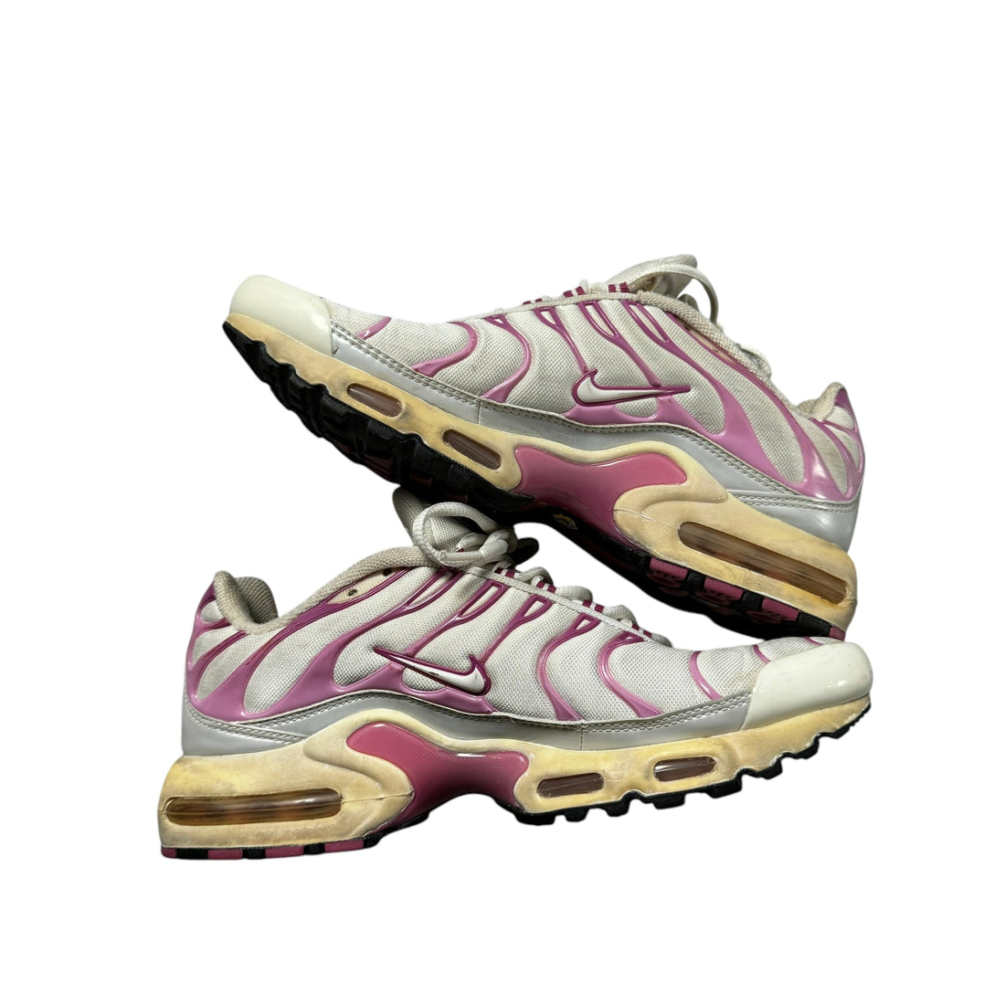 White + Pink Nike TN - UK 7.5