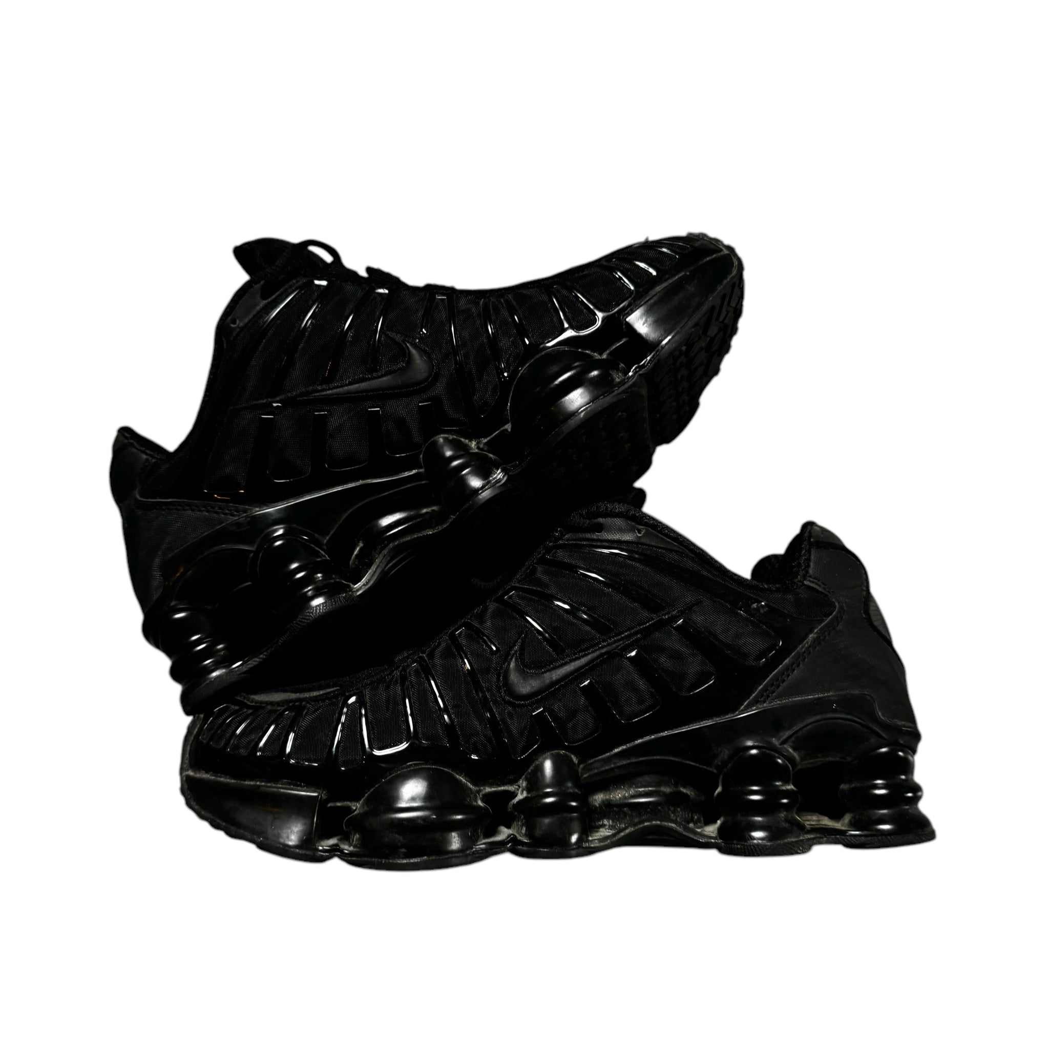 Black Nike Shox - UK 7