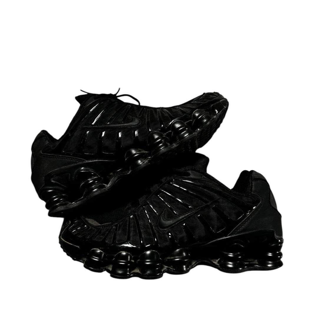 Black Nike Shox - UK 7