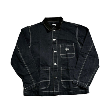 Black Stussy Chore Jacket - XL