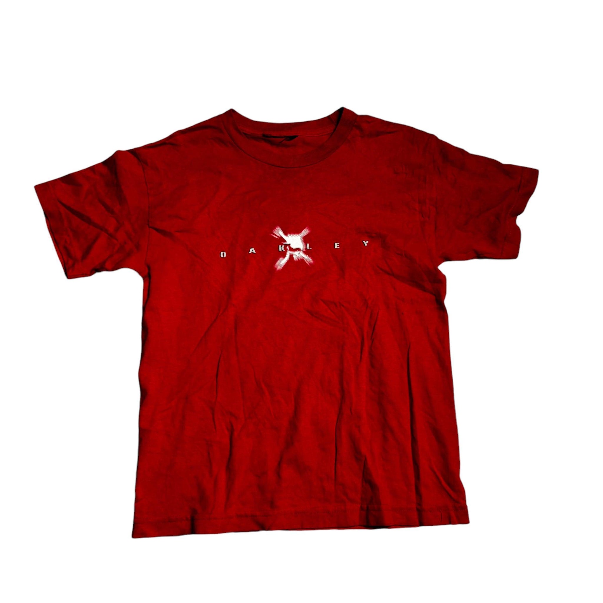 Vintage Red Oakley Tee - XS