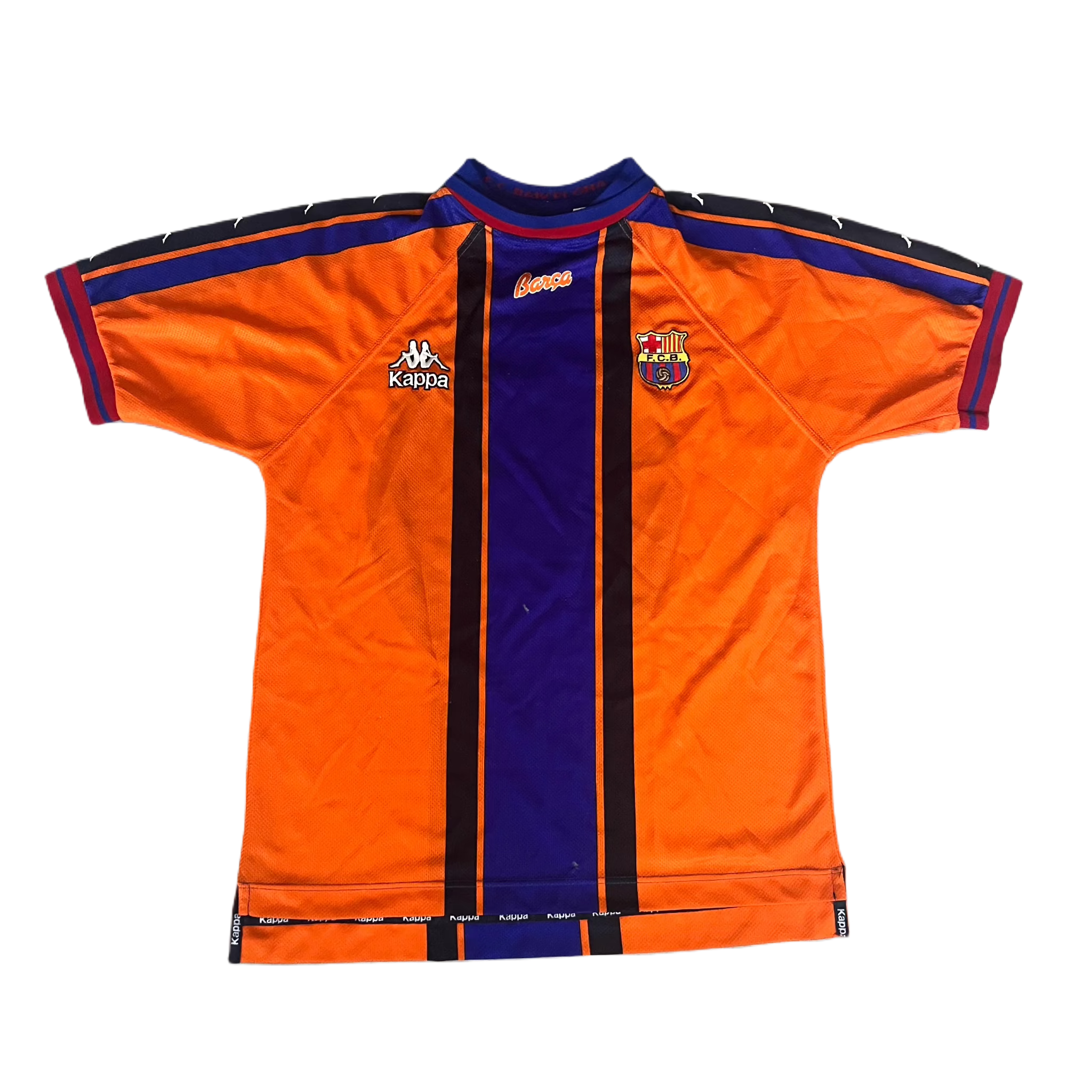 1997 - 98 Barcelona Away Shirt - M