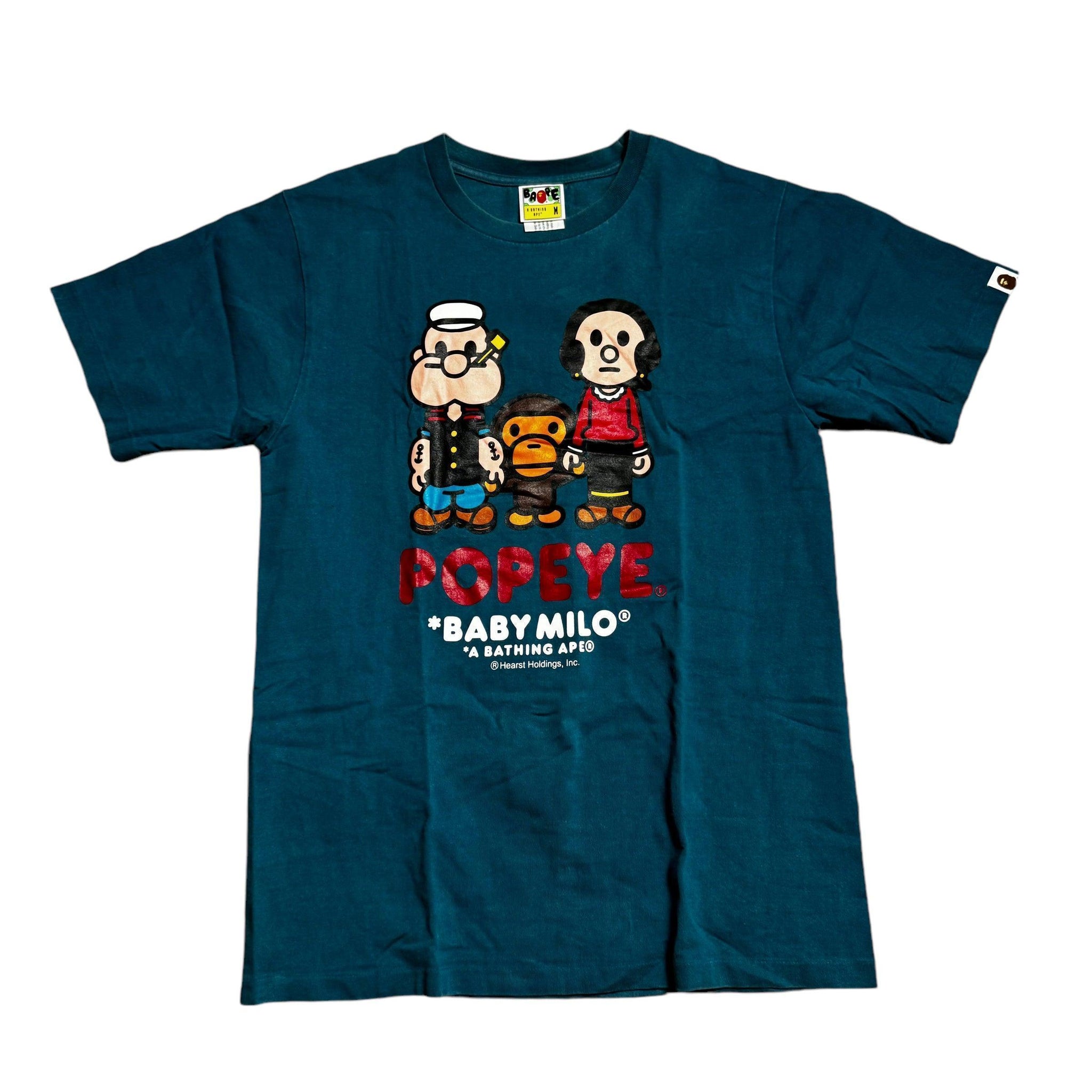 Blue A Bathing Ape (BAPE) x Popeye Tee - M