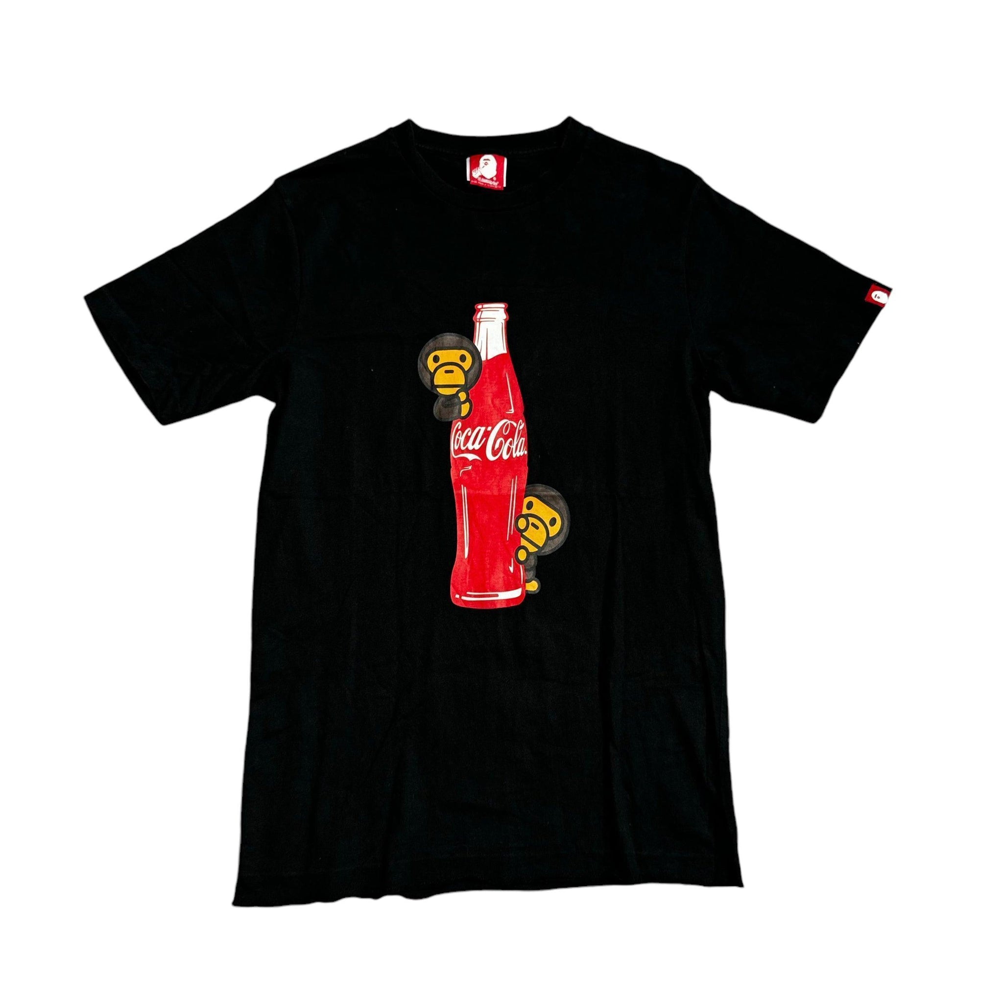 Black A Bathing Ape (BAPE) x Coca-Cola Tee - M