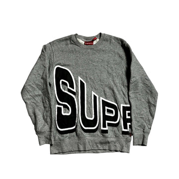 Grey Supreme Sweatshirt - S