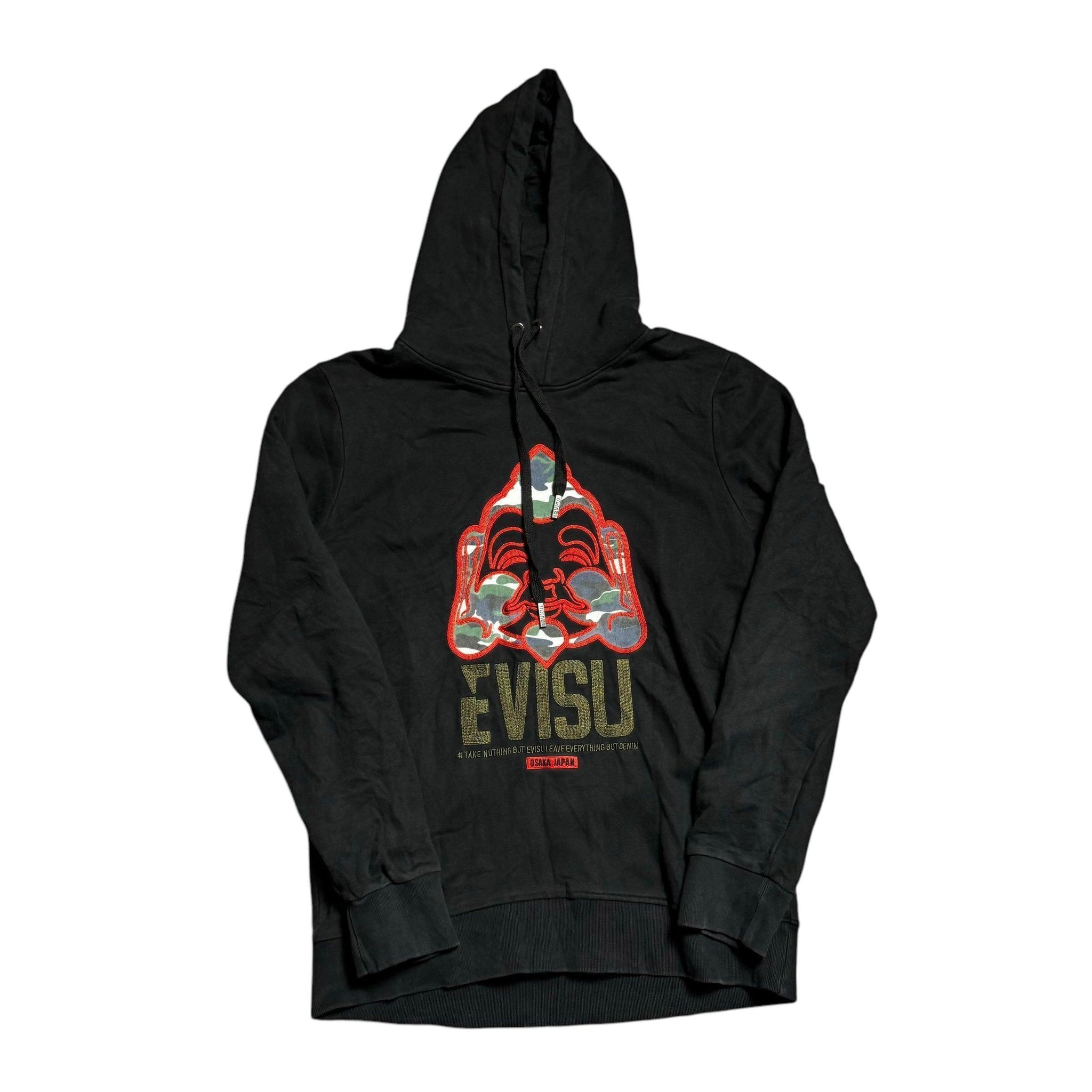 Black Evisu Hoodie - XL