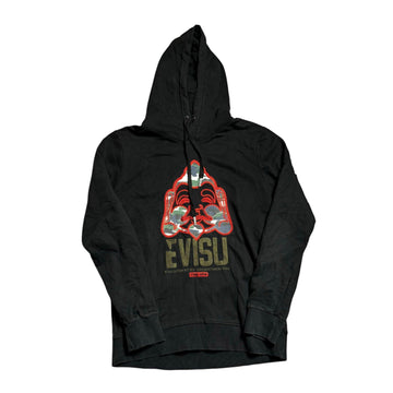 Black Evisu Hoodie - XL