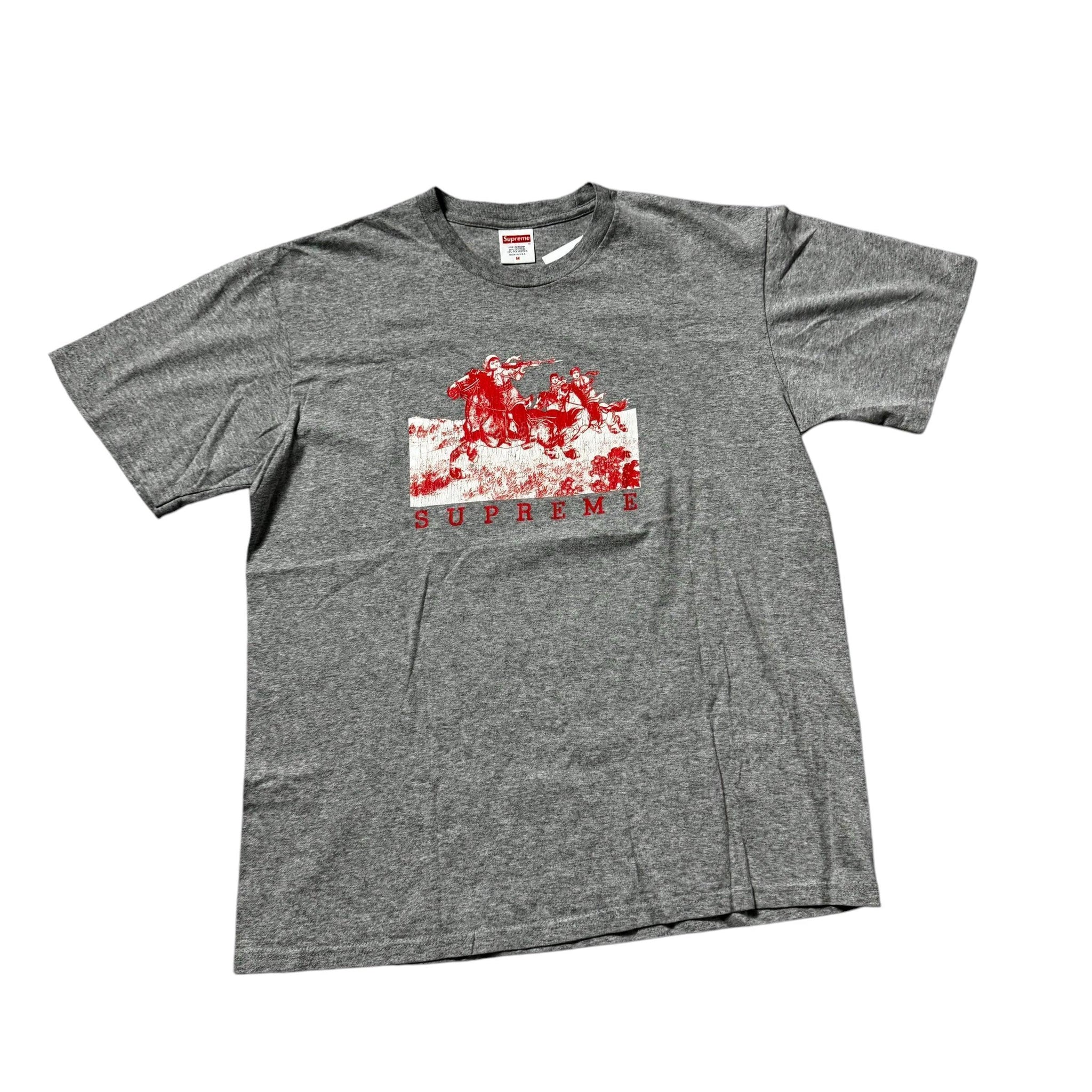 Grey Supreme Tee - M