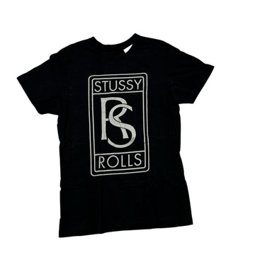 Black Stussy x Rolls Royce Tee - M