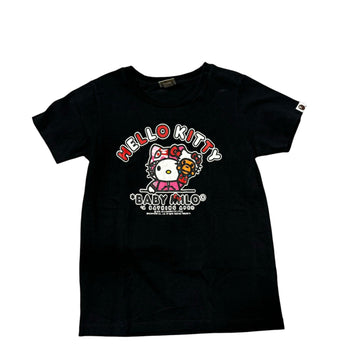 Women’s Black A Bathing Ape (BAPE) x Hello Kitty Tee - XS