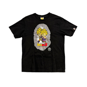 Black A Bathing Ape (BAPE) x Dragonball Z Tee - L