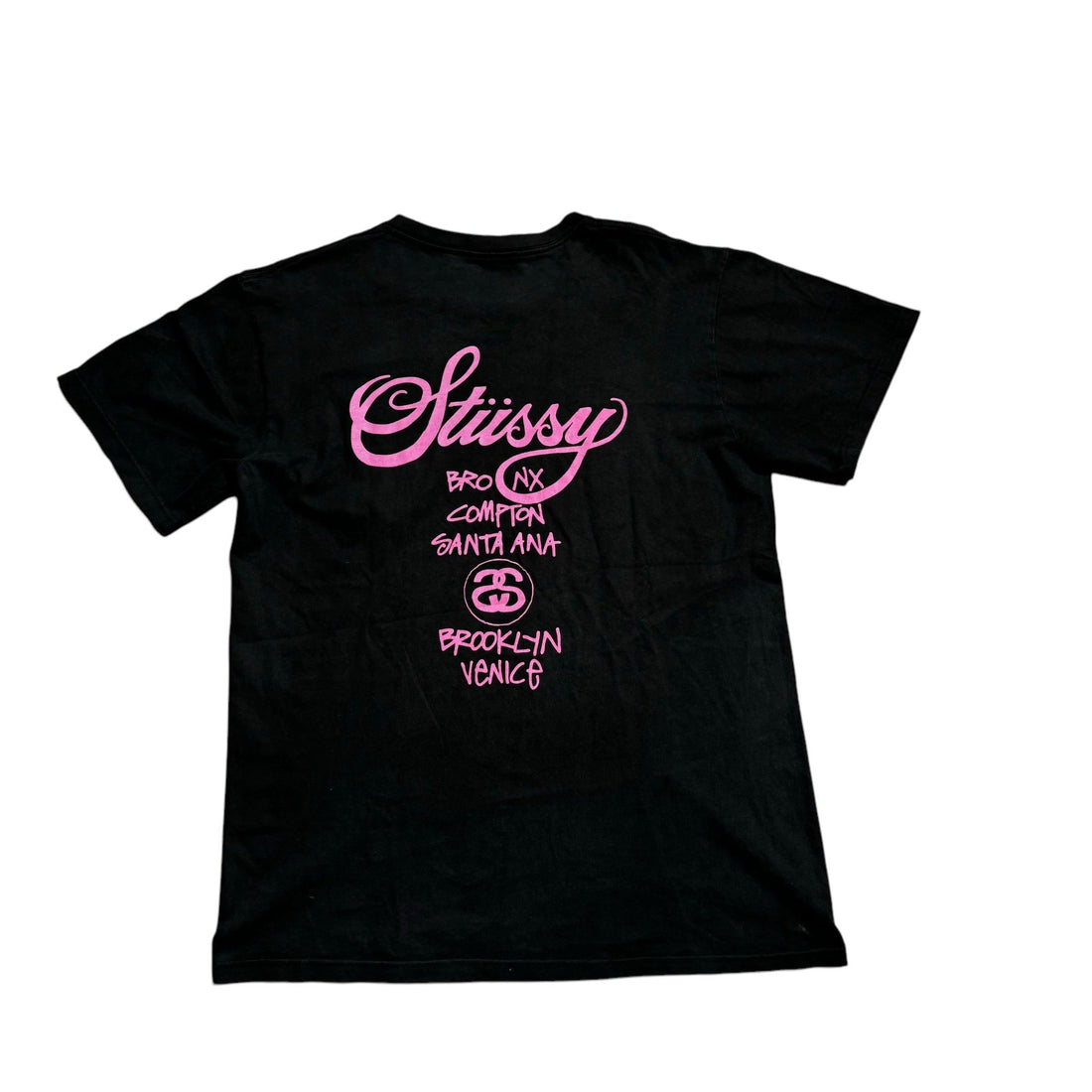 Black Stussy Tee - L