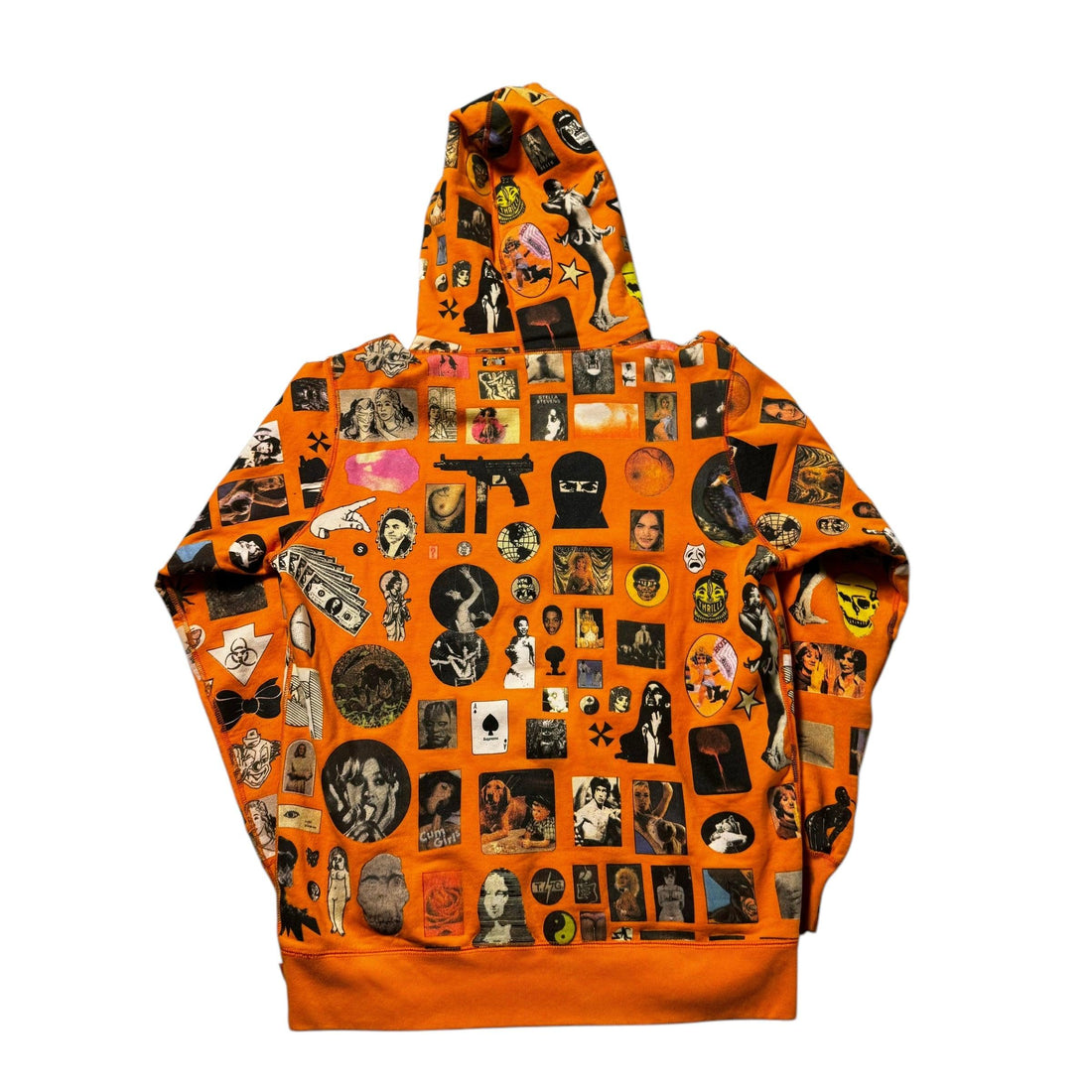 Orange Supreme Hoodie - XL