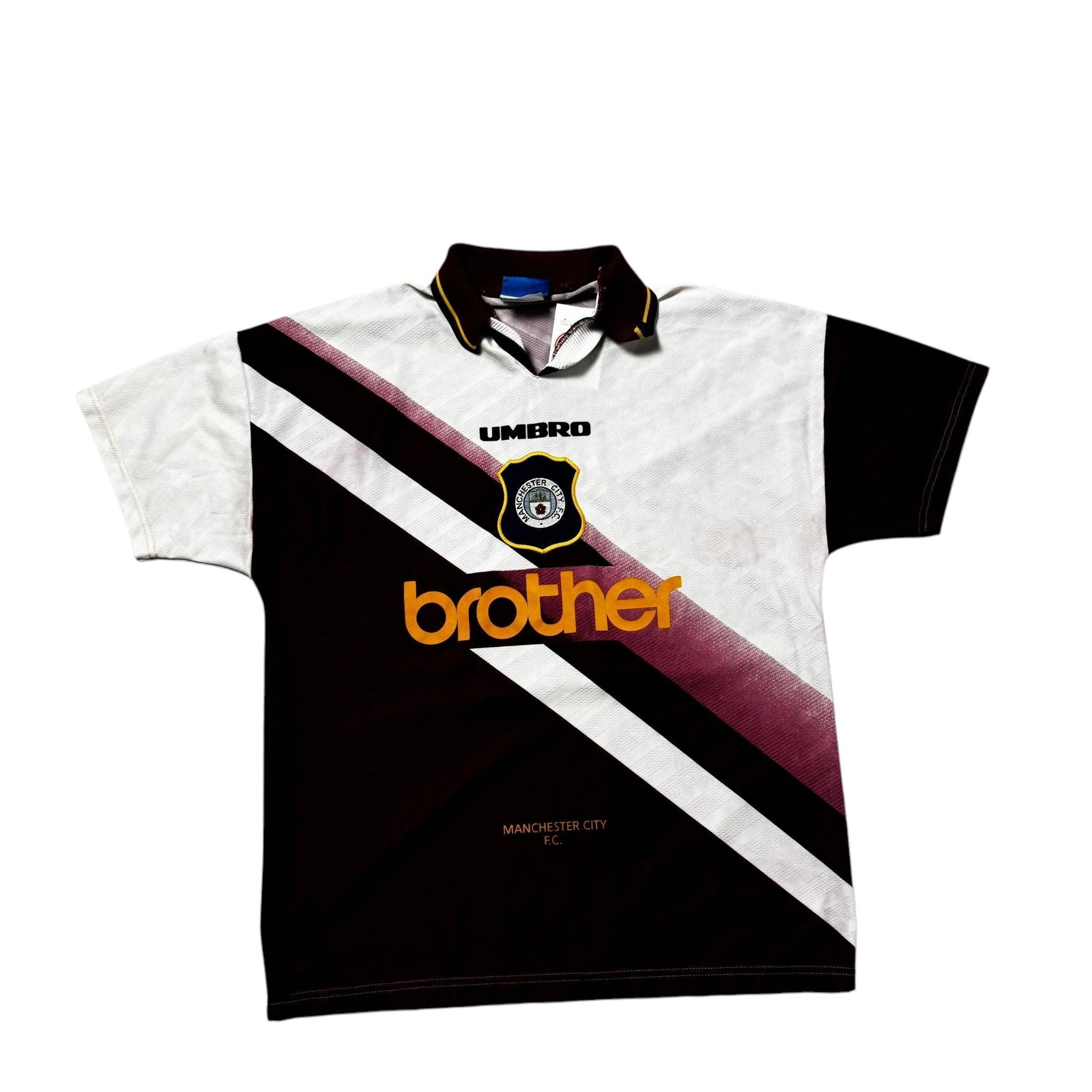 1996 - 97 Manchester City Away Shirt - L