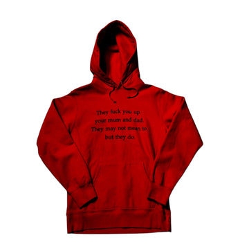 Red Supreme Hoodie - M