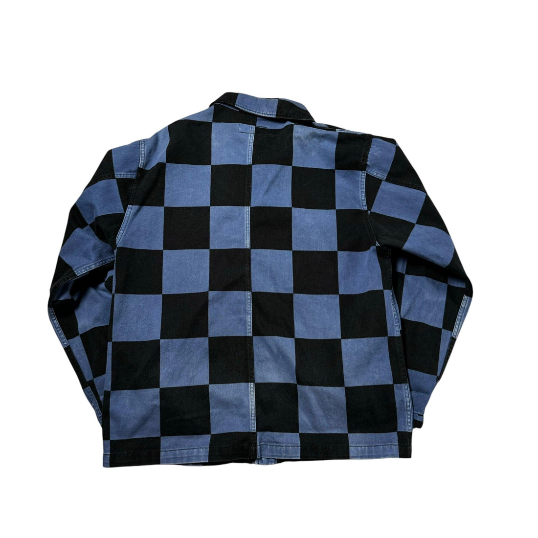 Blue + Black Stussy Jacket - XL